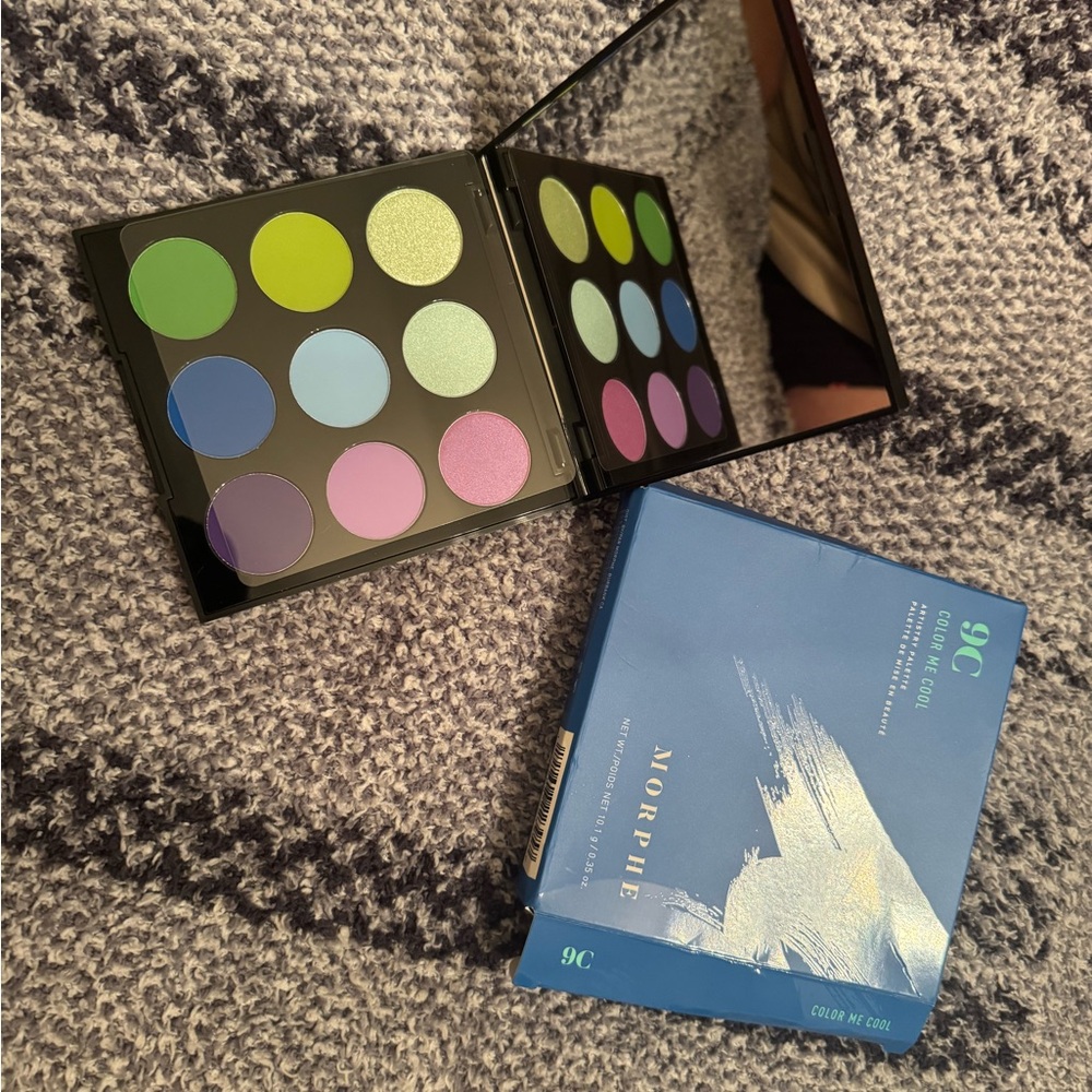 Morphe 9C Color Me Cool Palette with Bold Shades